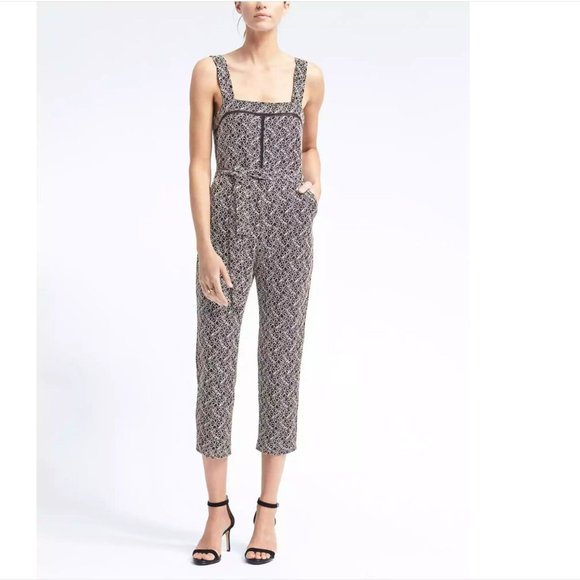 Banana Republic Belted Jumpsuit with Ladder Lace - Picture 5 of 5